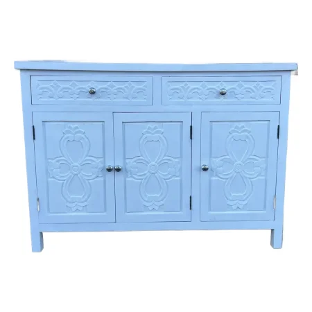 Carved White Sideboard or Dresser