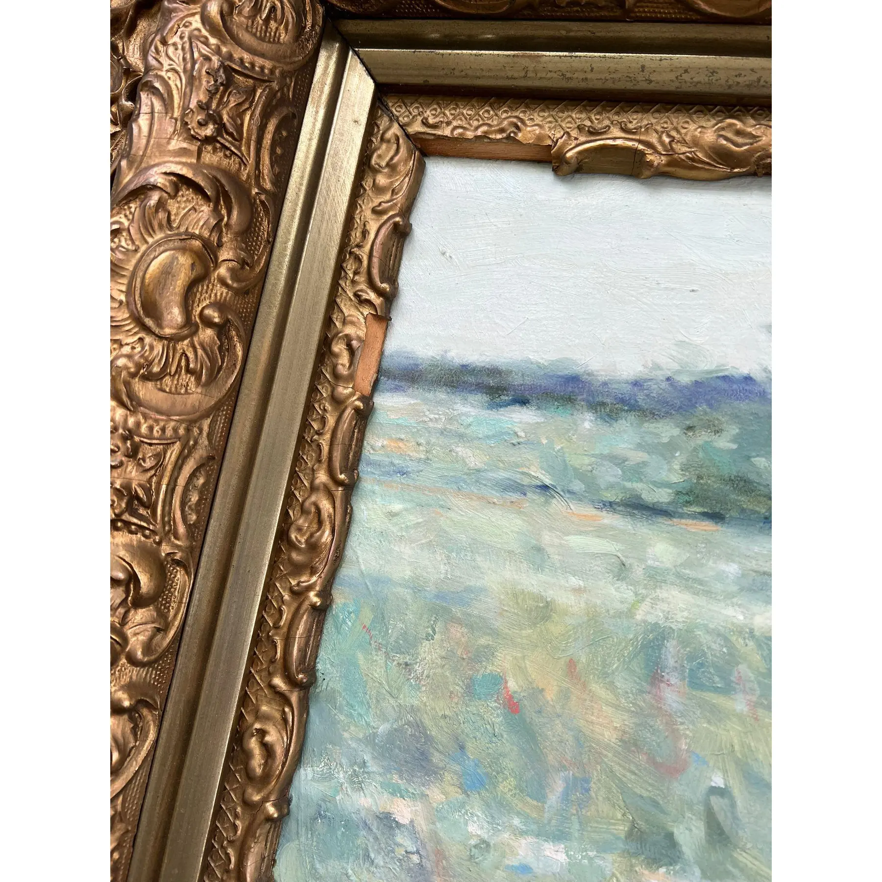 1960s Andre Gisson Original Oil Painting, Framed - Image 5