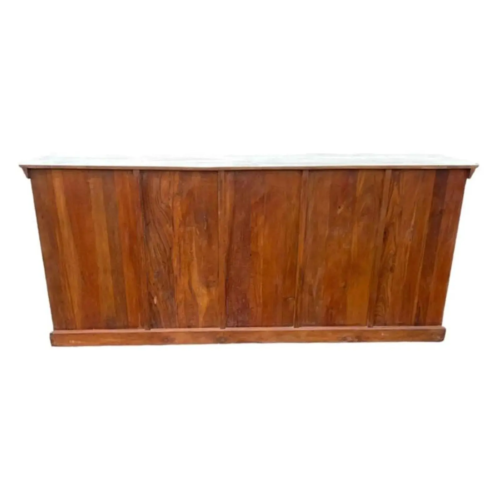 Whitewashed Gothic Credenza - Image 8