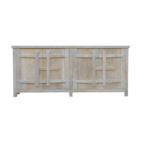 Coastal Driftwood 80" Credenza