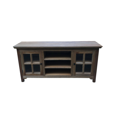 Coastal Open Shelf Media Console