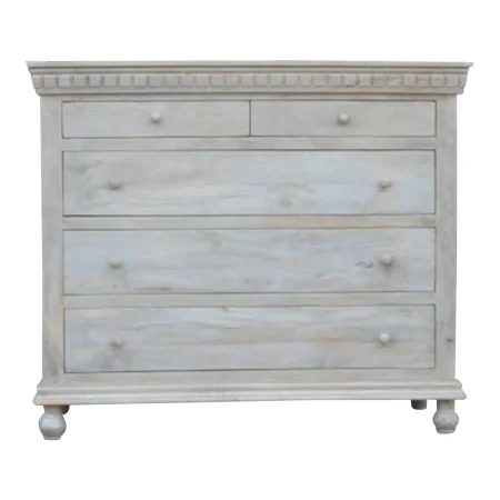 Coastal 5-Drawer Tall Dresser