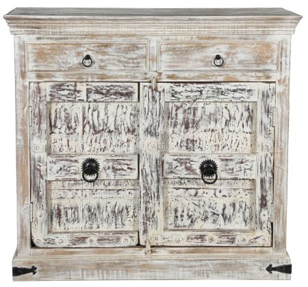 Boho Tall Entryway Accent Cabinet