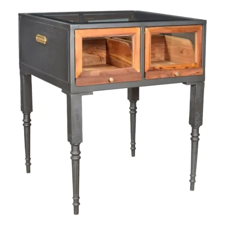 Industrial Display Cabinet Table