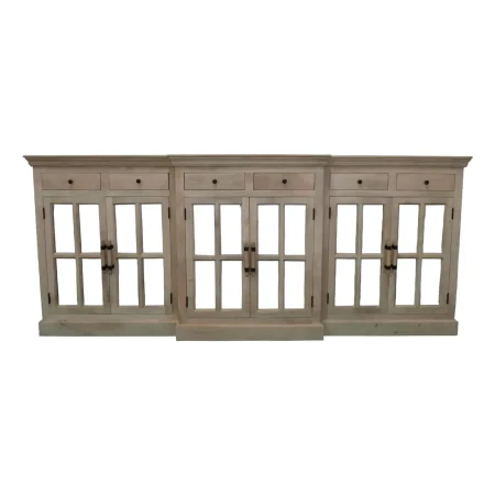 Mirror Door Breakfront Credenza