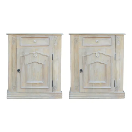 Pair of French Country Nightstands