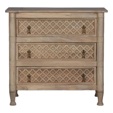 Rustic 3-Drawer Bachelor’s Chest