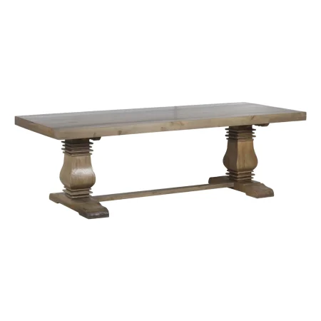 Rustic Trestle Dining Table