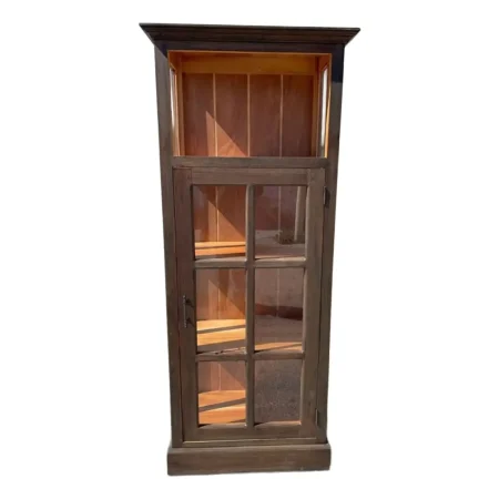 Rustic Wood 4 Shelf Bookcase