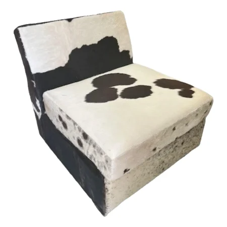 Southwestern Hair-on-Hide Lounge Chair