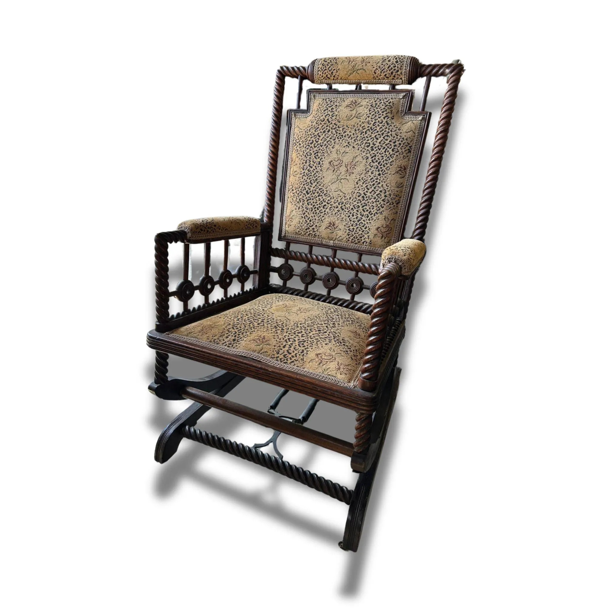 Antique Hunzinger Platform Rocker - Image 3