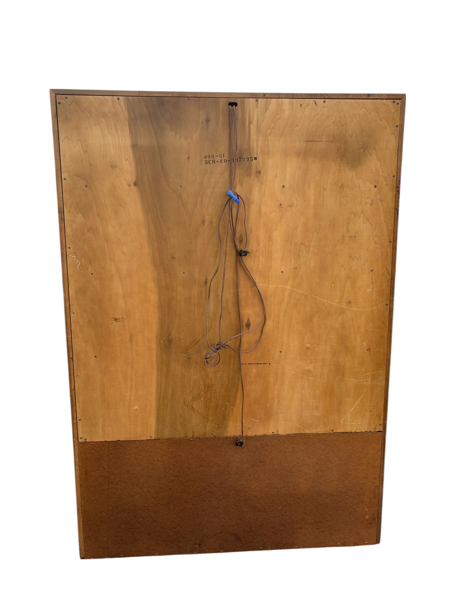 1970s Lane Staccato Mid Century Modern Brutalist Walnut Cabinet - Image 7