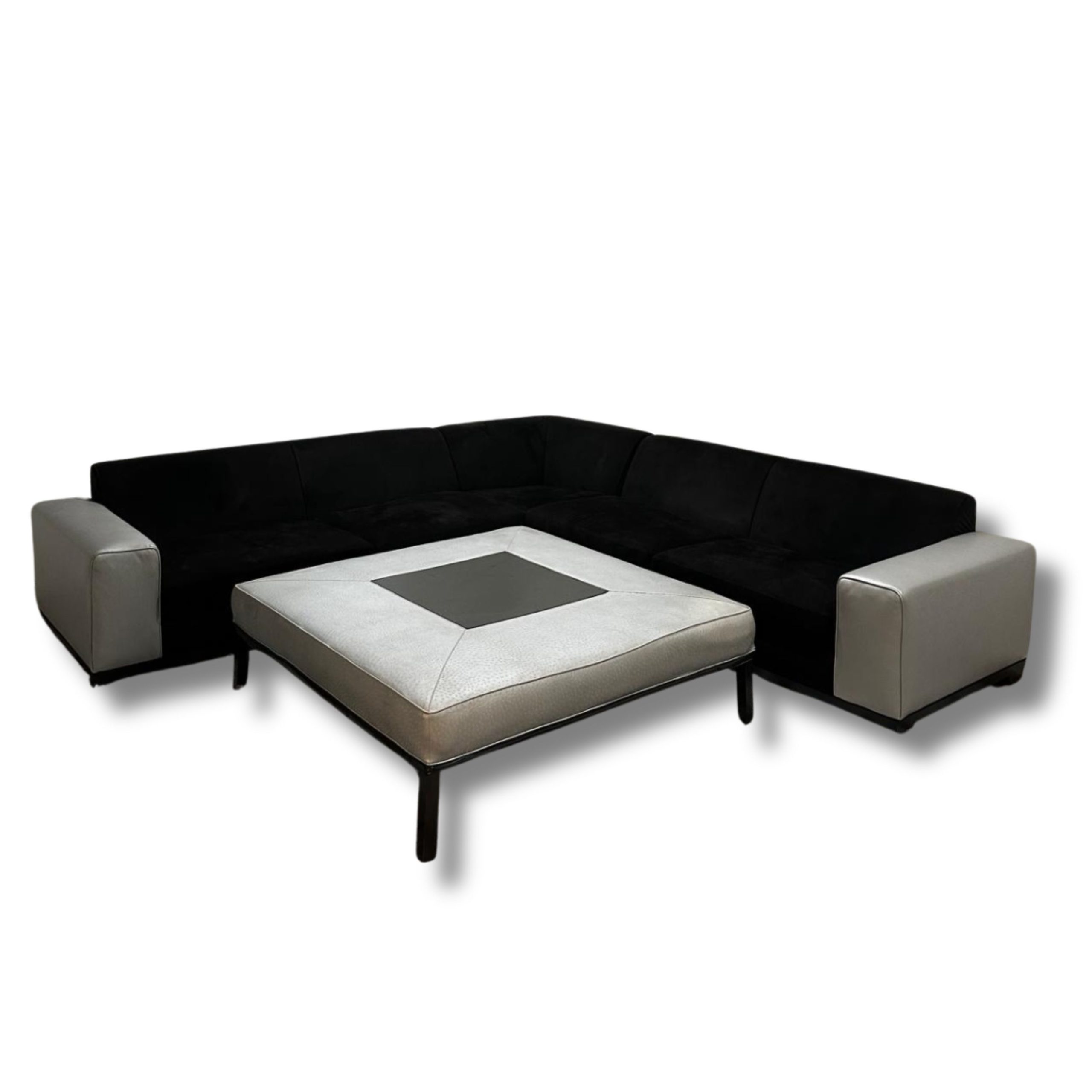 Mid-Century Modern Sectional L-Shape Sofa - Image 2