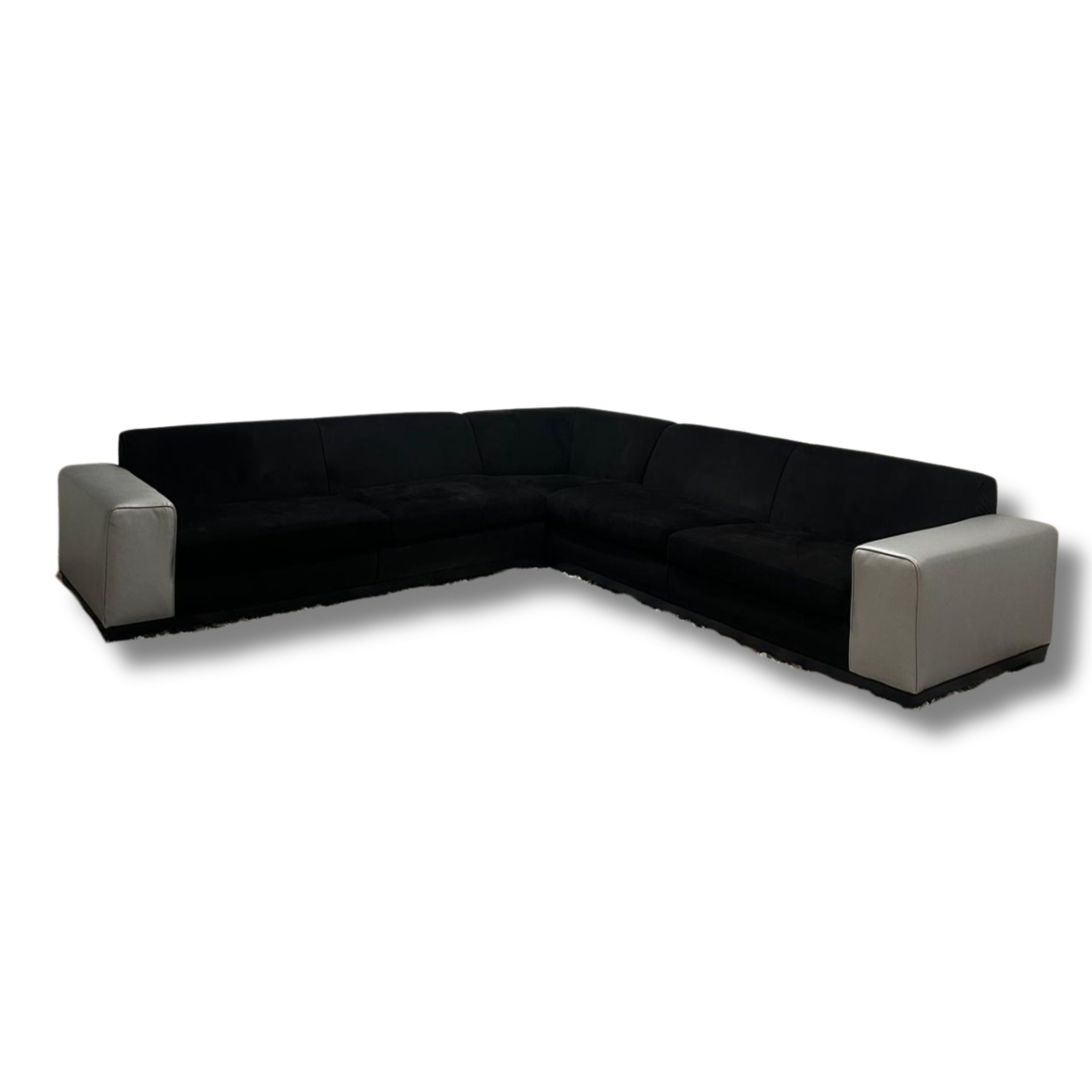 Mid-Century Modern Sectional L-Shape Sofa - Image 4