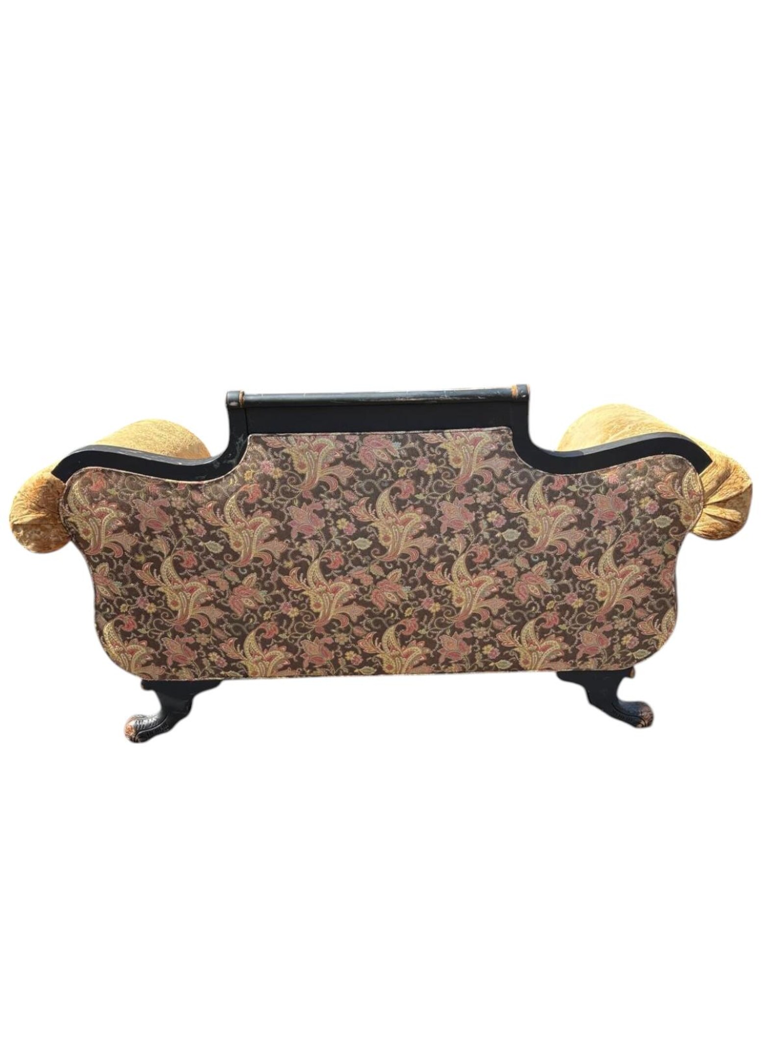Old Hickory Tannery Empire Style Settee - Image 6