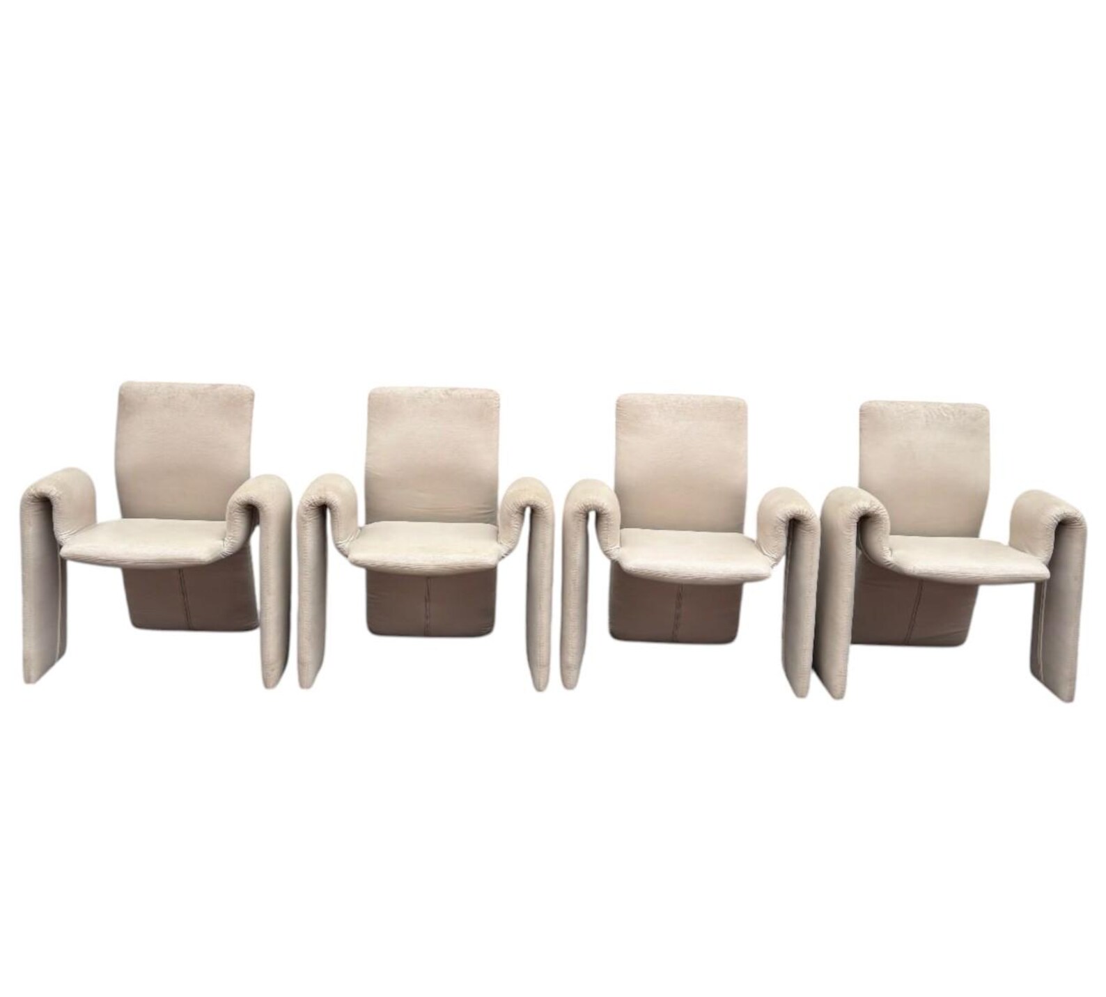 Set of 4 Postmodern Steve Leonard Chair